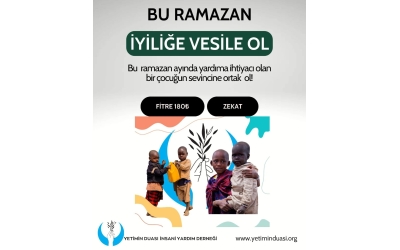 Bu Ramazan İyiliğe Vesile Ol